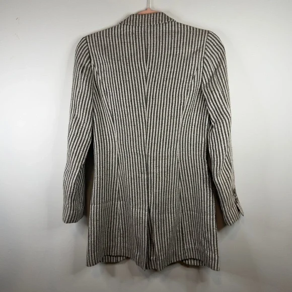 Wolf & Badger Silk Linen Blazer Vulto Amsterdam Size 34R Extra Small XS - Picture 7 of 10